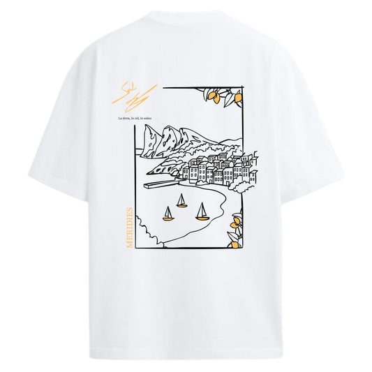 T-shirt Li d’elo dóu Sud Jaune