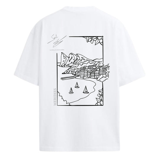 T-shirt Li d’elo dóu Sud Blanc
